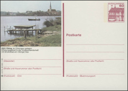 P138-n5/073 8201 Obing, Ortsansicht Mit Kirche ** - Cartes Postales Illustrées - Neuves