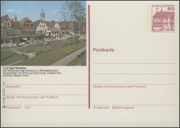 P138-n4/063 7107 Bad Wimpfen Stadtkirche Blauer Turm ** - Illustrated Postcards - Mint