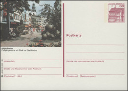 P138-n5/069 6300 Gießen, Fußgängerzone **  - Illustrated Postcards - Mint