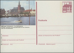 P138-n7/110 2950 Leer/Ostfriesland Hafen Mit Rathaus ** - Geïllustreerde Postkaarten - Ongebruikt