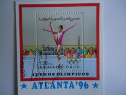 SAHARA  USED SHEET  SPORTS OLYMPIC GAMES ATLANTA 1996 - Ete 1996: Atlanta