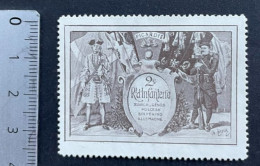 DELANDRE - VIGNETTE MILITAIRE - 2 ème REGIMENT INFANTERIE - REF. W. Schmidt 2.2 - 46x32 Mm - NEUF*/MH - VAL. "RR" - Militärmarken