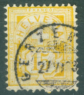 Suisse Yvert 69 Ou Zum 63A Ob TB Obli Gerzensee - Used Stamps