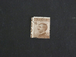 ITALIE ITALIA YT 80 OBLITERE - VICTOR EMMANUEL III AVEC DECALAGE PIQUAGE - Used