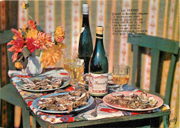 Recettes De Cuisine - Fruits De Mer - Huitres - Gastronomie - CPM - Voir Scans Recto-Verso - Recettes (cuisine)