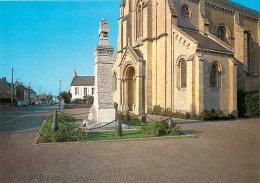 14 - Port En Bessin - L'Eglise Et Le Monument Aux Morts - Carte Neuve - CPM - Voir Scans Recto-Verso - Port-en-Bessin-Huppain