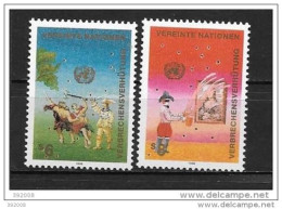 1990 - 110 à 111**MNH - Prévention Du Crime - Unused Stamps