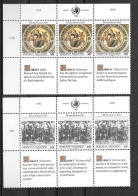 1989 - 96 à 101**MNH - La Déclaration Universelle Des Droits De L'homme - 3 - Neufs