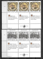 1989 - 96 à 101**MNH - La Déclaration Universelle Des Droits De L'homme - 2 - Ongebruikt