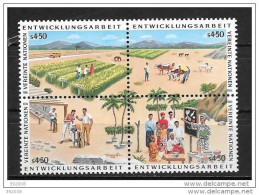 1986 - 56 à 59**MNH - Programme Pour Le Développement - Unused Stamps