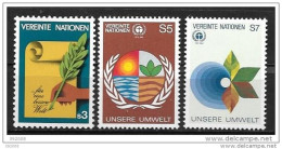 1982 - 23 à 25**MNH - Série Courante - Environnement Humain - Unused Stamps