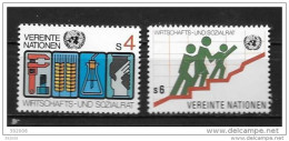 1980 - 14 à 15**MNH - Conseil économique Et Social - Ungebraucht