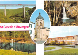 63-SAINT GERVAIS D AUVERGNE-N°4136-B/0383 - Saint Gervais D'Auvergne