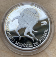 1982 LIMA Peru .925 Silver Coin 5000 Soles Champions Of Soccer,PROOF,KM#825,6653 - Perú