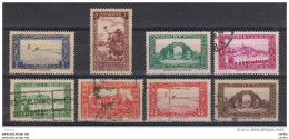 ALGERIA:  1936/37  ANNIVERSARIO  -  8  VALORI  N./US. -  YV/TELL. 101//120 - Used Stamps