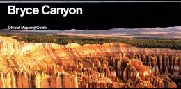 Bryce Canyon Natinal Park (Utah, USA) Official Map And Guide (Years 1990 - Dépliants Touristiques