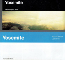 Yosemite National Park (California) Official Map And Guide - Dépliants Turistici