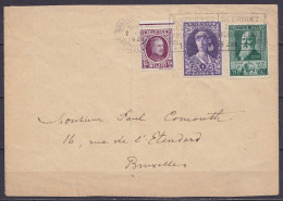 L. Affr. N°195+299+327 Flam. BRUXELLES 2.XI.1931 Pour E/V - 1922-1927 Houyoux