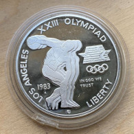 1983 S US .900 Silver Coin Los Angeles Olympics,PROOF,KM#209,6488 - Commemoratifs