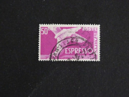 ITALIE ITALIA YT EXPRES ESPRESSO 38 OBLITERE - PIED AILE - Express-post/pneumatisch