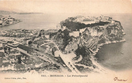 MONACO - La Principauté - Panorama - Carte Postale Ancienne - Sonstige & Ohne Zuordnung