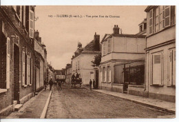 Carte Postale Ancienne Illiers - Vue Prise Rue De Chartres - Illiers-Combray