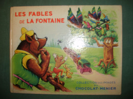 Album Complet Des 132 Images Image Chocolat Menier Fables De La Fontaine Album 2 - Albumes & Catálogos