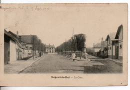 Carte Postale Ancienne Nogent Le Roi - La Gare - Chemin De Fer - Nogent Le Roi