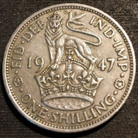 GRANDE BRETAGNE - 1 SHILLING 1947 - Cimier De L'Angleterre - Avec "IND:IMP" - KM 863 - I. 1 Shilling