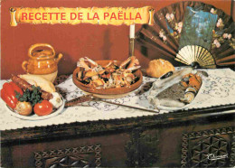 Recettes De Cuisine - Paella - Gastronomie - CPM - Voir Scans Recto-Verso - Recettes (cuisine)