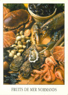 Recettes De Cuisine - Fruits De Mer Normands - Gastronomie - CPM - Voir Scans Recto-Verso - Recettes (cuisine)