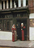 Angleterre - Southampton - Totnes Elizabethans At The Door Of The Merchant's House - Museum - Folklore - Hampshire - Eng - Southampton