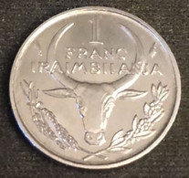 MADAGASCAR - 1 FRANC IRAIMBILANJA 1982 - KM 8 - Madagascar