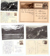 Österreich, Ca. 1925-1960, 4 Ansichts- Bzw. Bildpostkarten Von Kufstein (20064E) - Kufstein