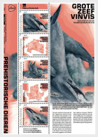 NETHERLANDS 2024 FAUNA. Prehistoric Animals IV. Large Baleen Whale - Fine S/S MNH - Neufs