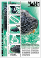 NETHERLANDS 2024 FAUNA. Prehistoric Animals IV. Giant Beaver - Fine S/S MNH - Ongebruikt