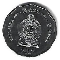 * Sri Lanka  10 Rupees  2017 Km 221  Xf+ - Sri Lanka