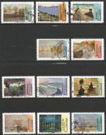 France 2013 - Mi 5562/73 - YT Ad 825/36 ( Various Paintings ) Except YT828 - Cachets Ronds - Autres & Non Classés