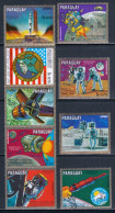 Paraguay 1970 Mi# 2057-2065 Used - Apollo Space Program - Zuid-Amerika