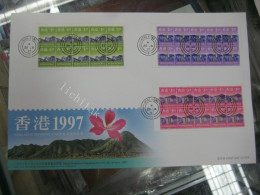 Hong Kong 1997 Definitive Stamps Booklet FDC First Day Cover - FDC