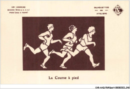 CAR-AAQP6-0468 - SPORT - La Course à Pied. Carte A Systeme Lumineux - Athletics
