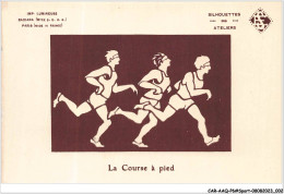 CAR-AAQP6-0446 - SPORT - La Course à Pied. Carte A Systeme Lumineux - Athletics