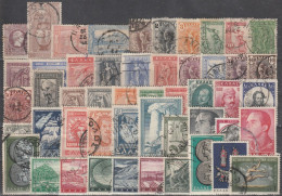 Griechenland: Posten Mit 50 Div. Versch. Werten.  Gestpl./used - Vrac (max 999 Timbres)