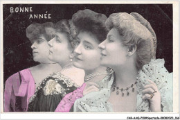 CAR-AAQP10-0810 - SPECTACLE - ACTRICES - BONNE ANNEE - Affiches Sur Carte