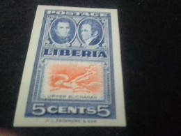 LİBERYA--1952   5  C      DAMGASIZ   DANTELSİZ - Liberia