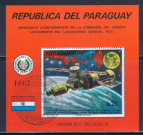 Paraguay 1973 Mi# Block 205 Used - Skylab Space Laboratory - Amérique Du Sud