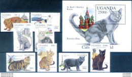 Fauna. Gatti 1994. - Uganda (1962-...)