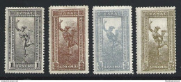 1901 Greece/Grecia, N° 156/159 4 Valori  MH/* - Other & Unclassified