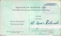 Pr180 Campora Prigioniero Di Guerra Negli Stati Uniti Scrive A Genitori - Zonder Portkosten