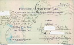 Pr167 Eboli Prigioniero Di Guerra Negli Stati Uniti Scrive Al Padre - Zonder Portkosten